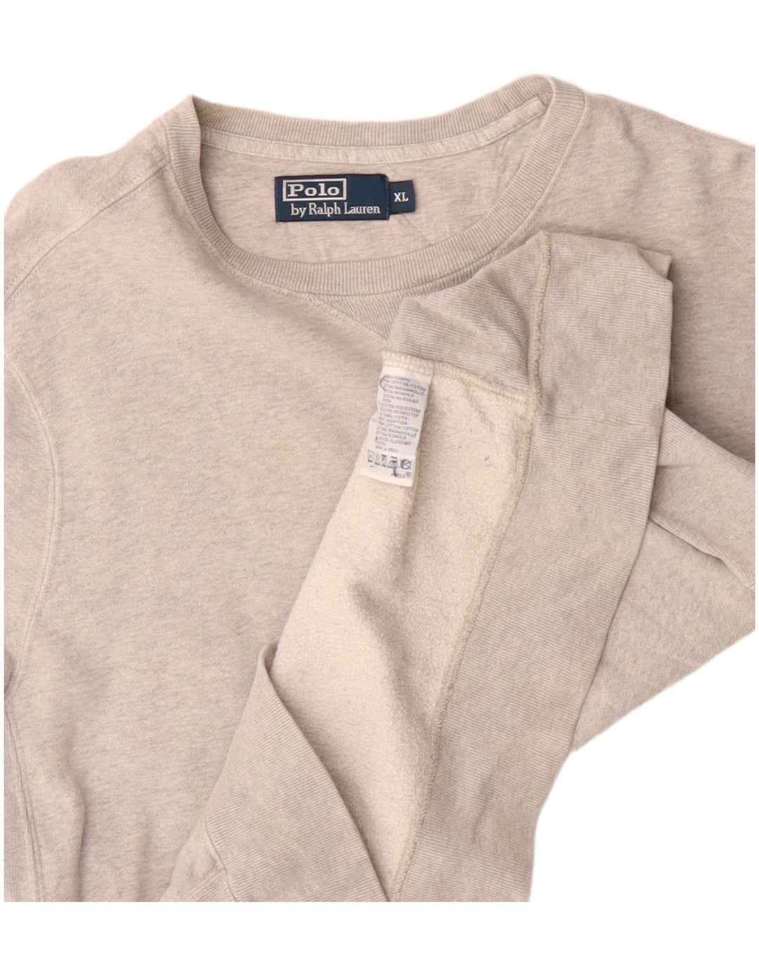 Polo Ralph Lauren Herre Sweatshirt Jumper XL Grå Bomuld