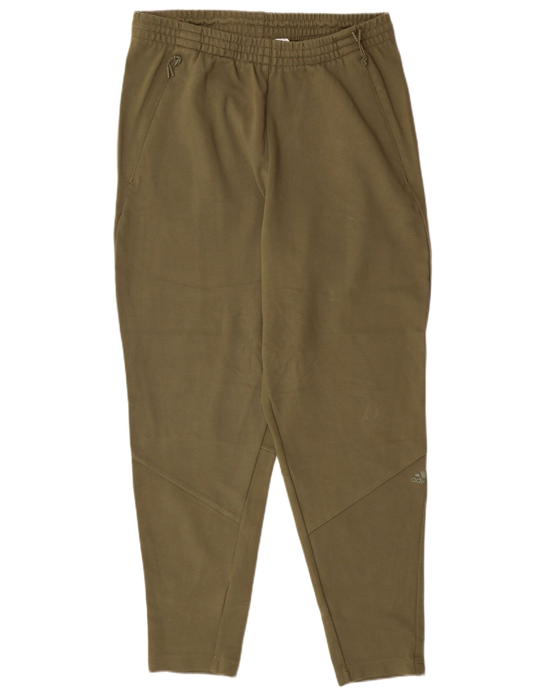 ADIDAS Træningsdragt bukser til mænd Large Khaki Rayon