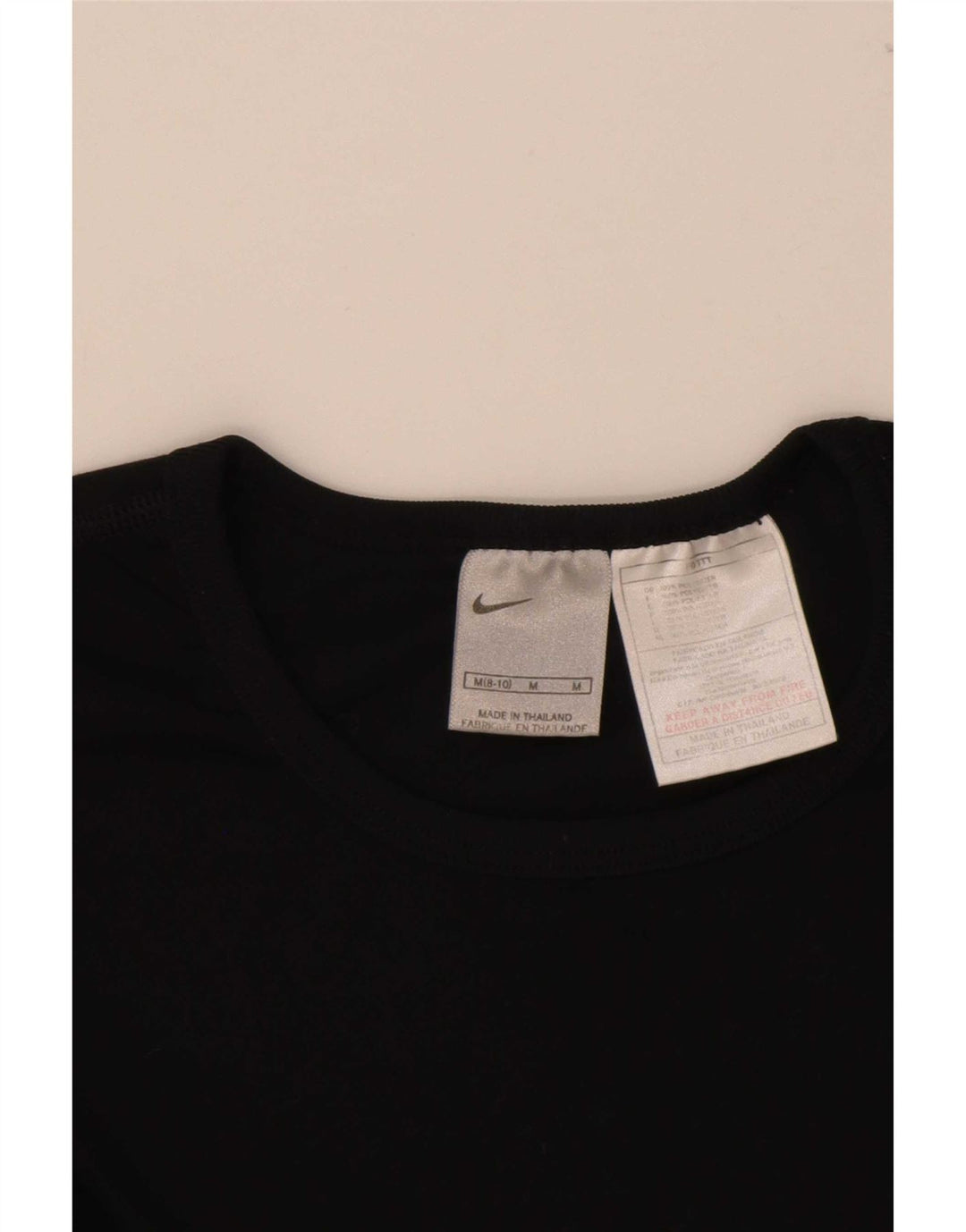 Nike T-shirt top US 8/10 medium sort polyester