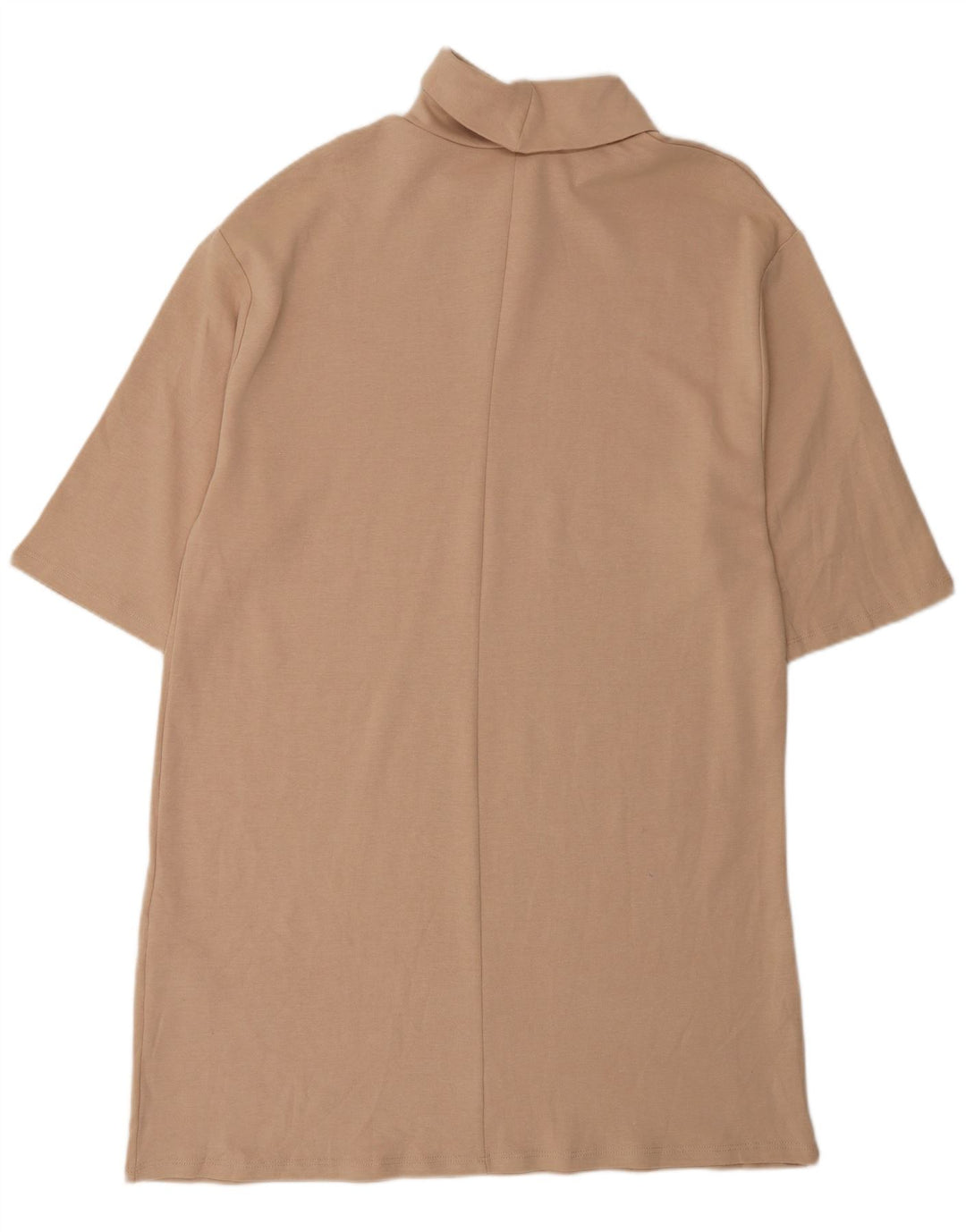 Zara Womens Shift Dress UK 16 Large Beige Bomuld