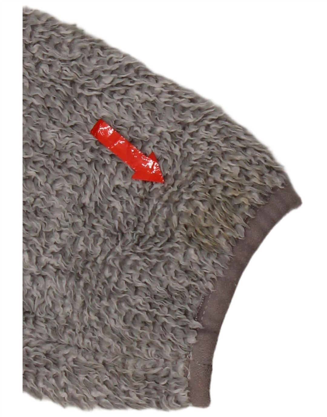 Jack Wolfskin Dame Hættejakke i fleece UK 12 Medium Grey Polyester