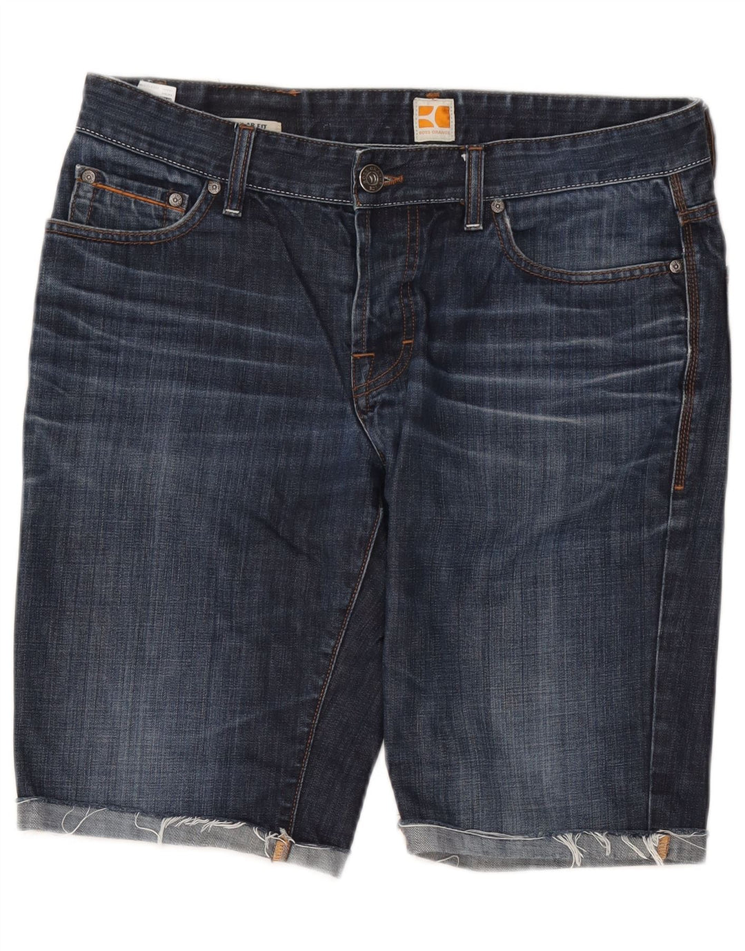 Hugo Boss Herre Denim Shorts W36 Large Blue