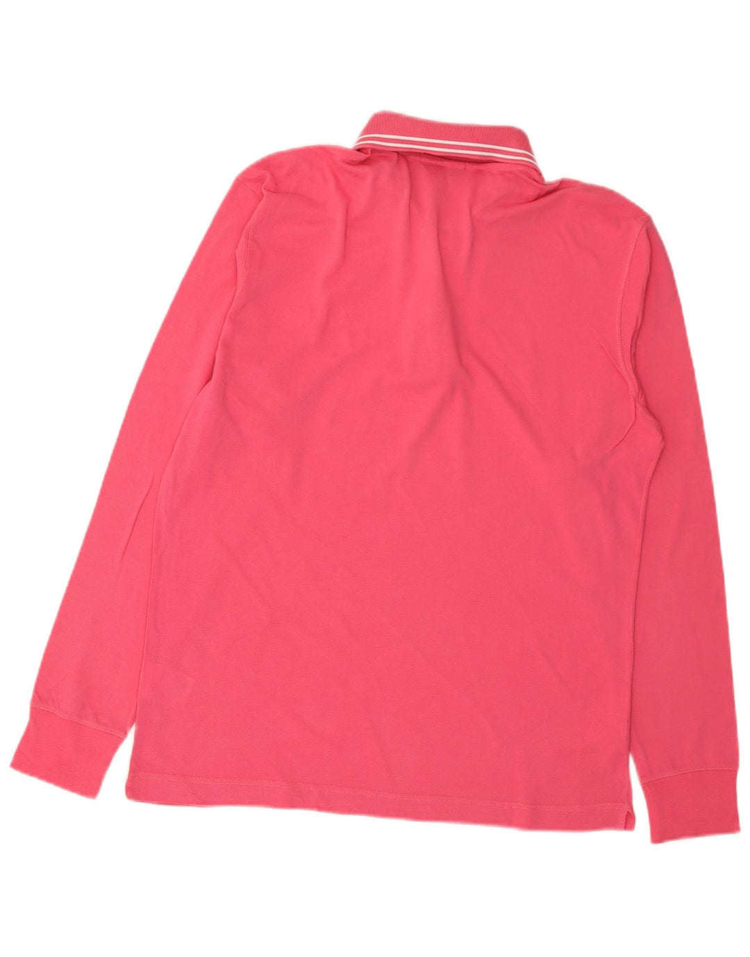Sergio Tacchini Langærmet herre poloshirt Lille pink bomuld