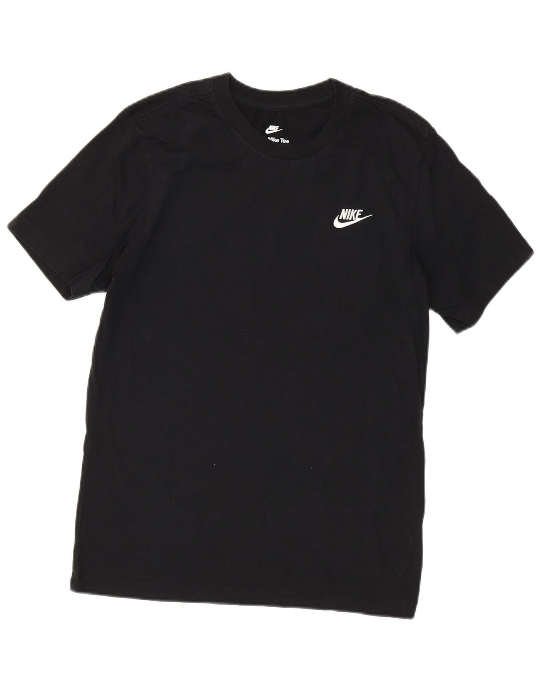 Nike T-shirt top lille sort bomuld til mænd
