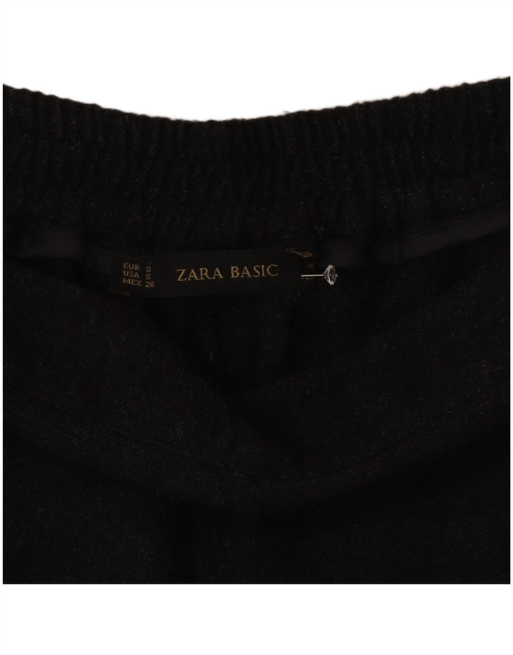 Zara Dame Slim Casual Bukser Små W26 L28 Grå