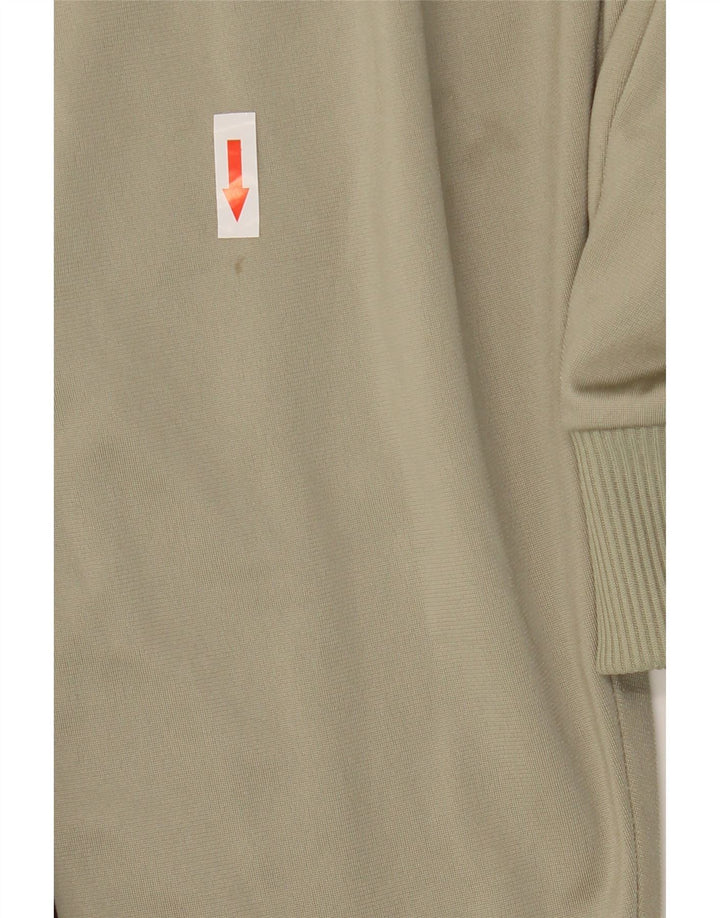 Adidas Træningsdragt til mænd Topjakke UK 38/40 Medium Khaki Polyester