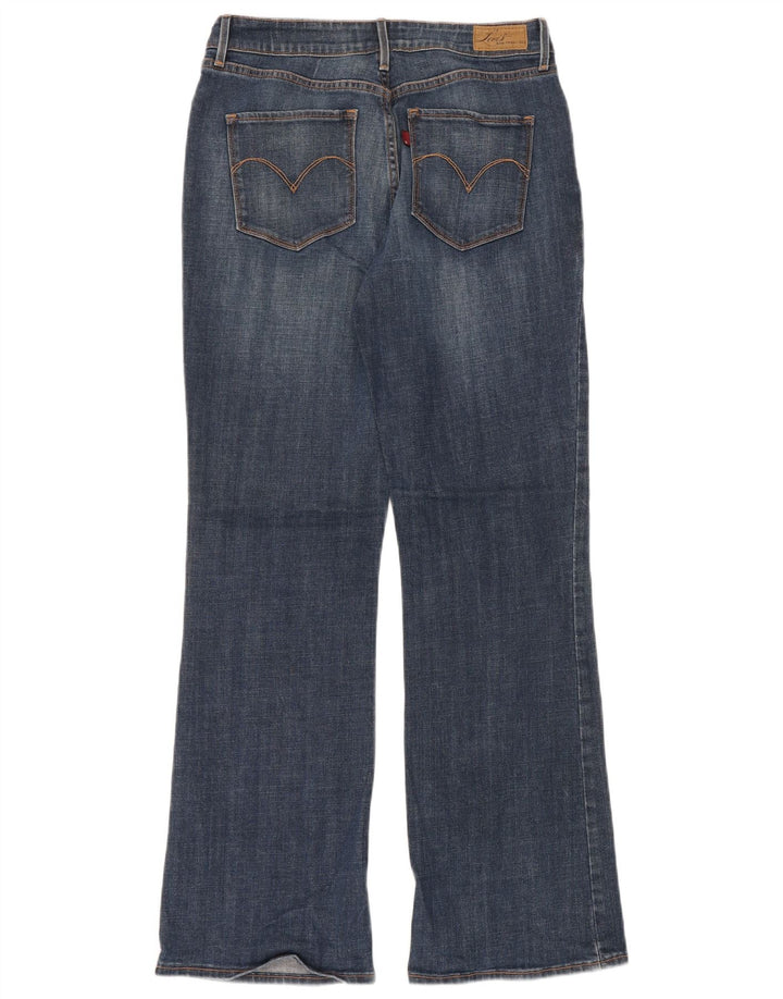 Levi's Womens Bold Curve Classic Fit Bootcut Jeans US 12 Large W31 L32 Blue