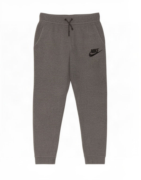 Nike træningsdragtbukser til piger Joggers 13-14 år XL Grå Flecked Bomuld