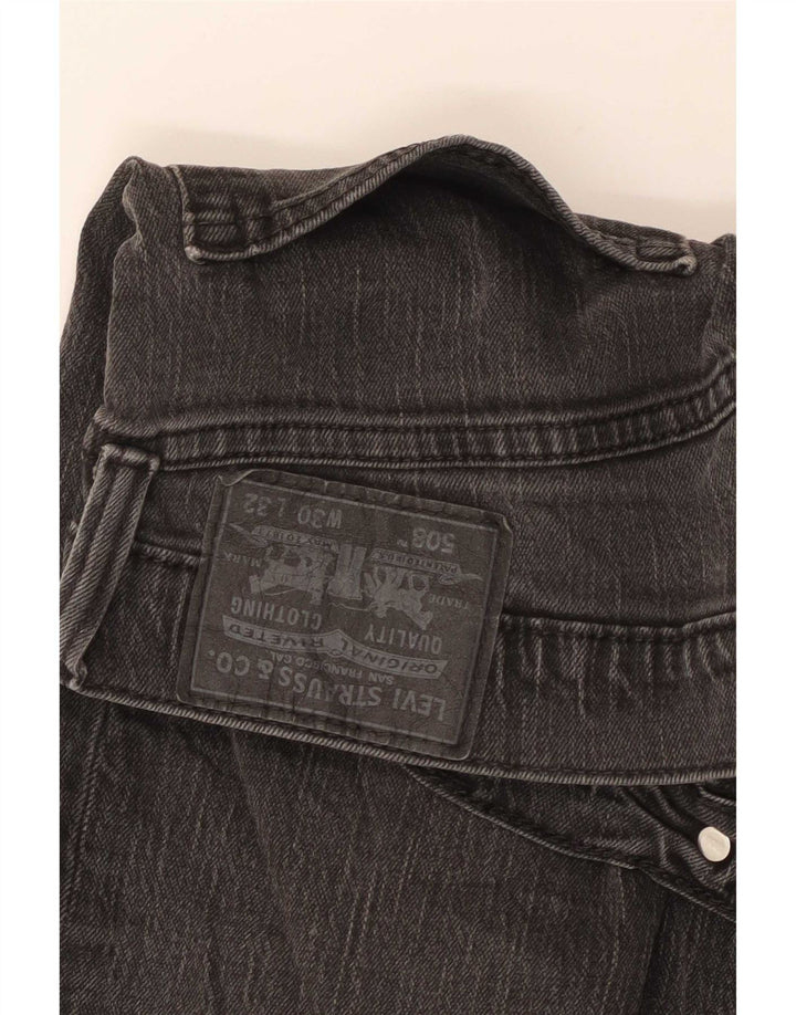 Levi's Dame 508 Denim Shorts Medium W30 Sort