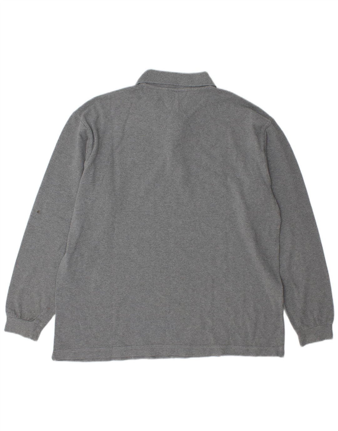 Kappa Langærmet Polo Shirt til mænd Stor grå bomuld