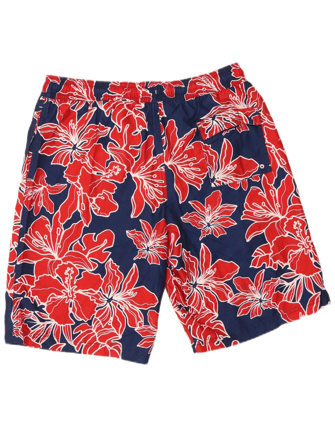 Marks & Spencer Badeshorts til mænd Medium marineblå blomsterpolyester