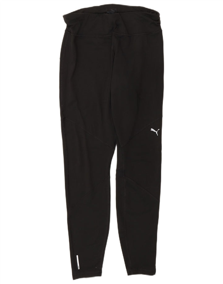 PUMA Womens Leggings UK 18 XL  Black Polyester