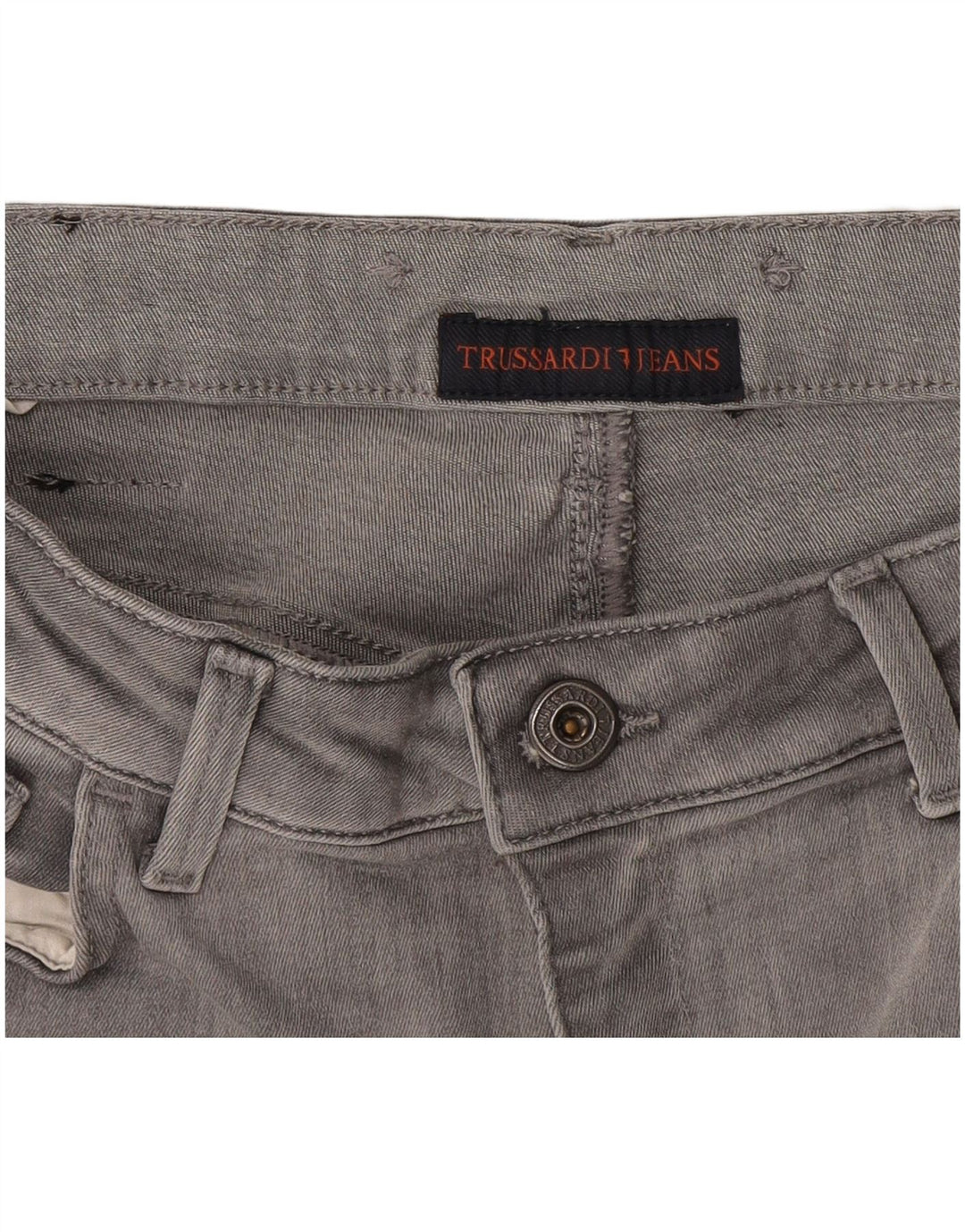 Trussardi Skinny Jeans til kvinder W28 L31 Grå