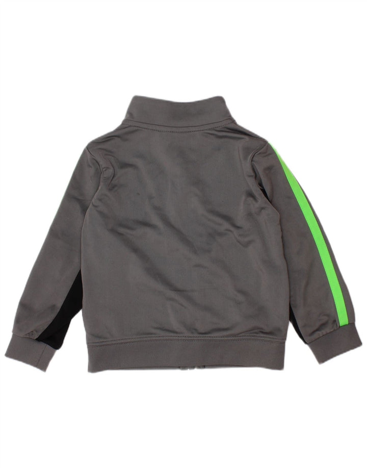 NIKE Baby Boys Grafisk træningsdragt topjakke 18-24 måneder Grå Colourblock