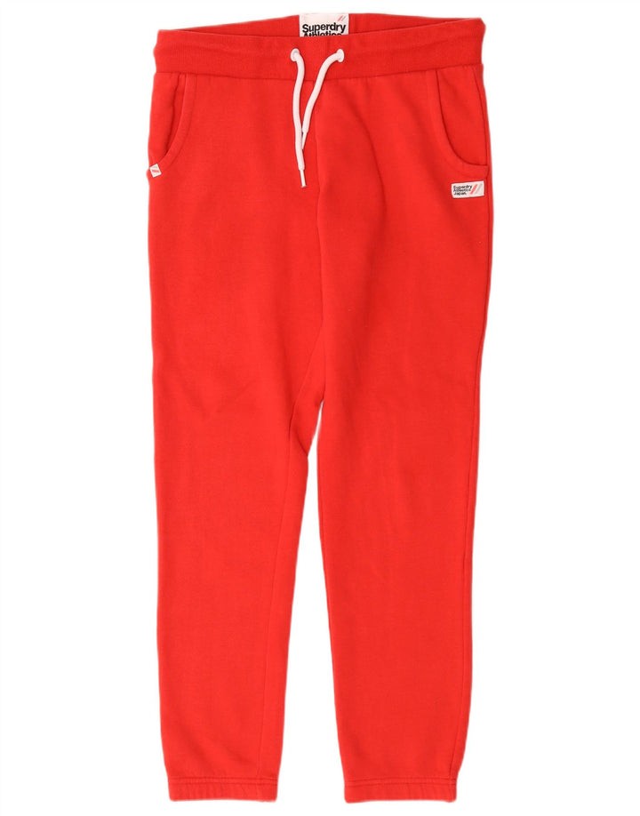 Superdry træningsdragt til kvinder Joggers UK 12 Medium rød bomuld