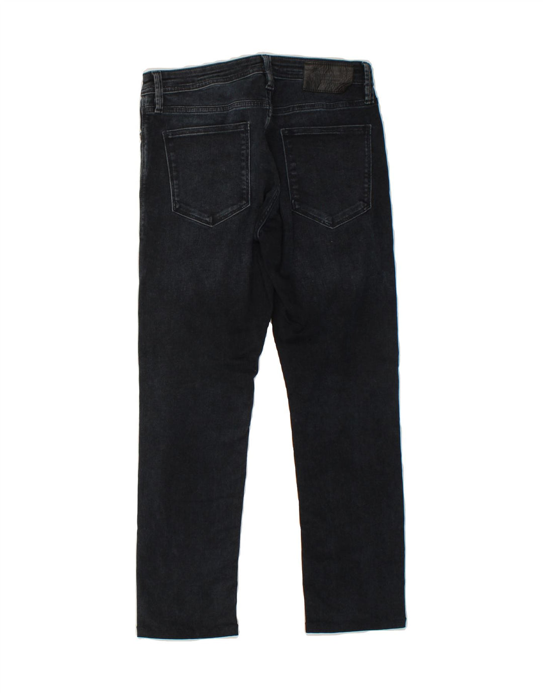 JACK & JONES Womens GLENN Slim Jeans W30 L27 Navy Blue Cotton Vintage Jack & Jones and Second-Hand Jack & Jones from Messina Hembry 