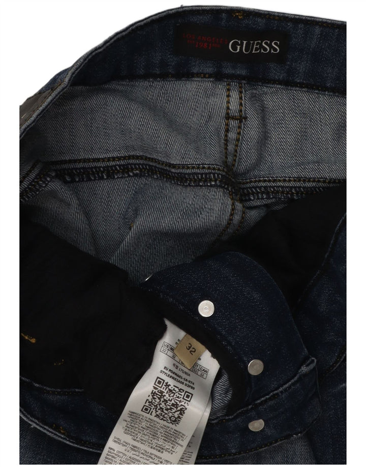 Guess Slim Jeans til mænd W32 L32 blå bomuld