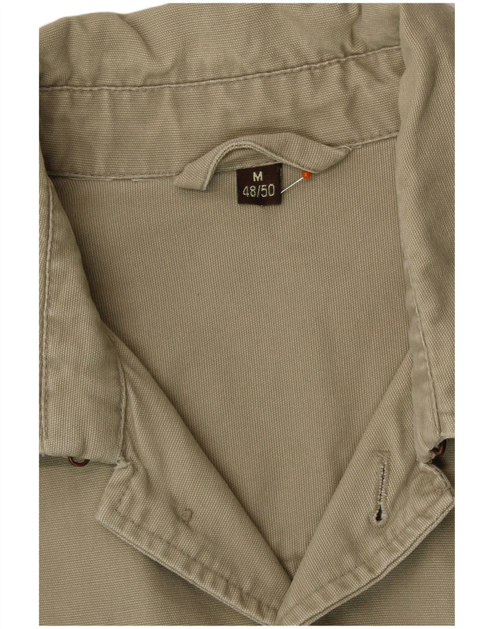 Vintage Herre Utility Jacket IT 48/50 Medium Khaki