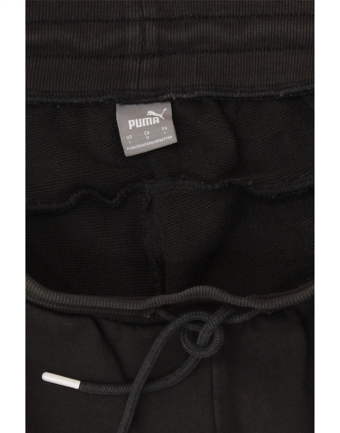 Puma grafiske sportsshorts til kvinder, store sorte
