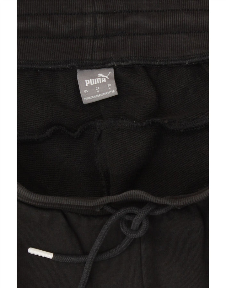 Puma grafiske sportsshorts til kvinder, store sorte