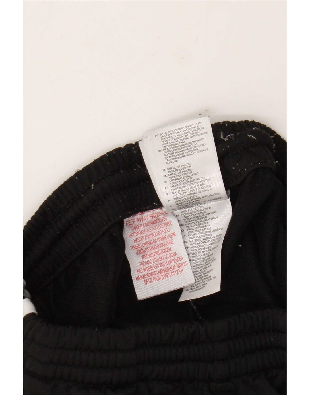 Adidas Drenge træningsbukser 9-10 år Sort polyester