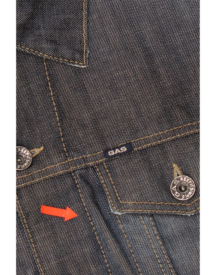 Gas Dame denimjakke UK 18 XL Marineblå Bomuld