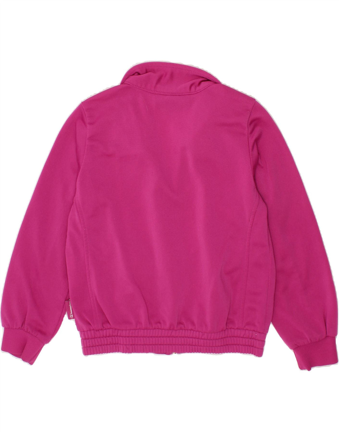 CHAMPION Girls Tracksuit Top Jacket 3-4 Years 2XS Pink Polyester Vintage Champion and Second-Hand Champion from Messina Hembry 