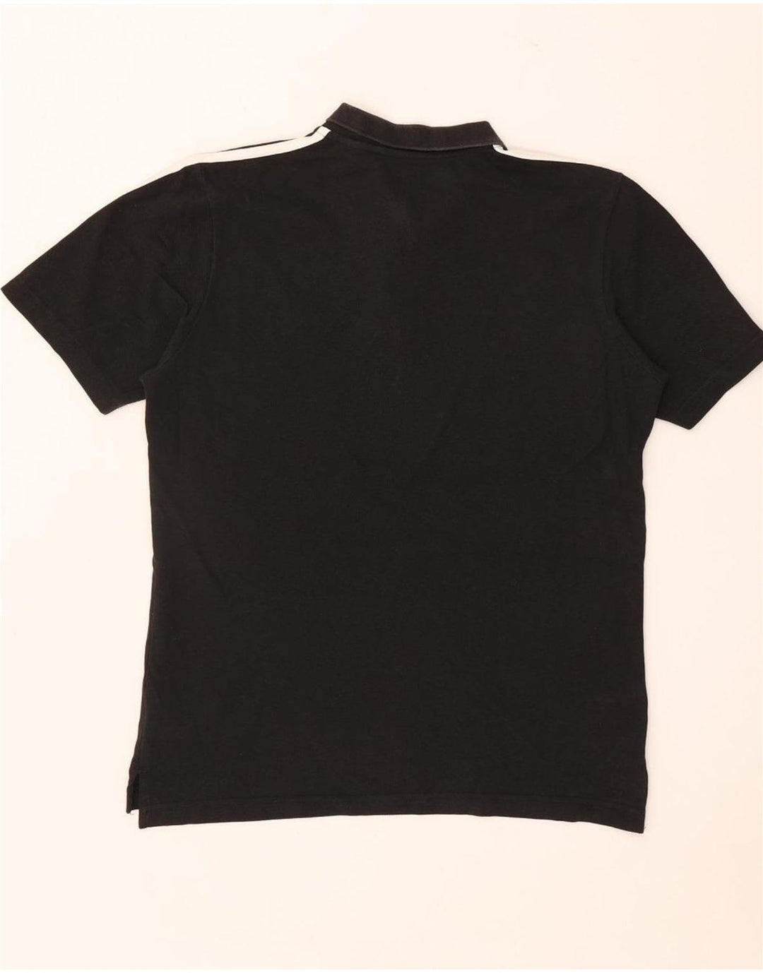 Adidas Polo Shirt til mænd, lille sort bomuld