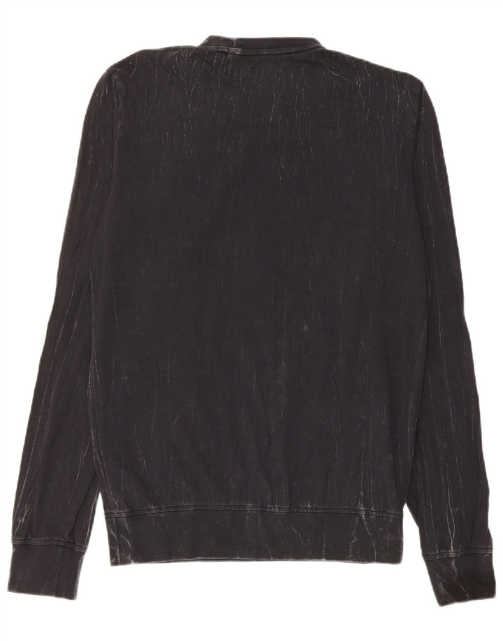 Guess Herre Top Langærmet XS Sort Bomuld