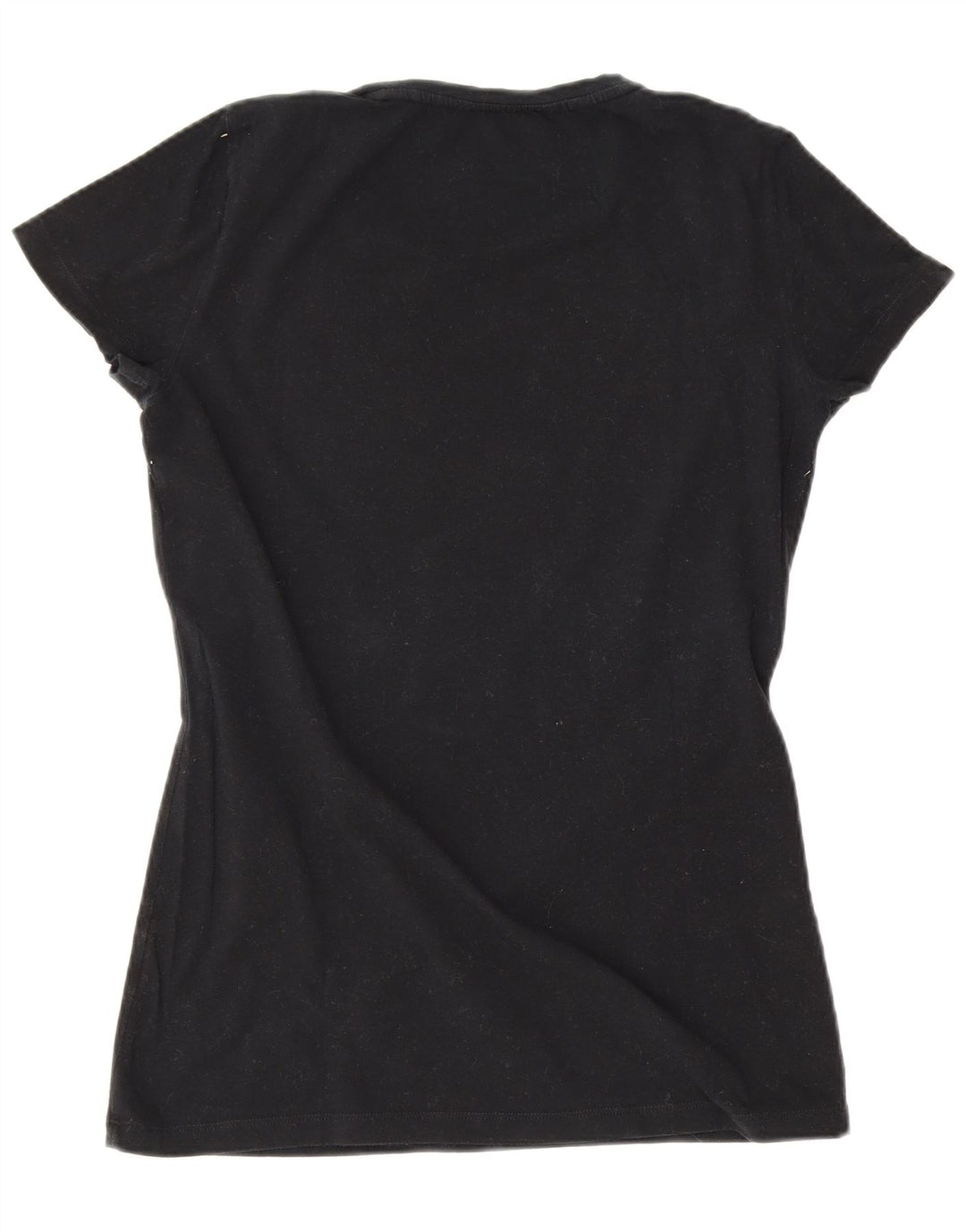 Gas Graphic T-Shirt Top UK 8 Small Black