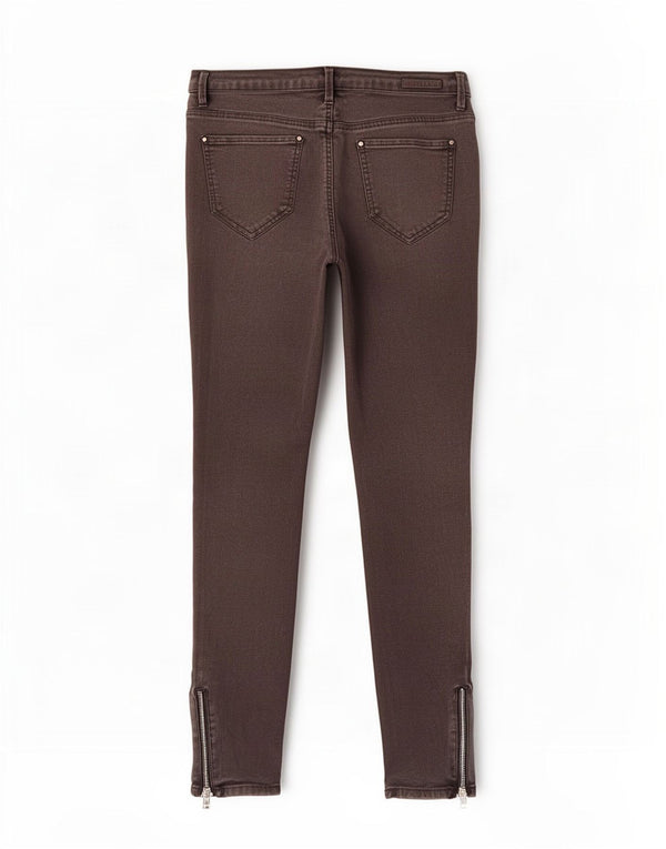 Zara Dame Skinny Jeans EU 42 Large W32 L28 Sort