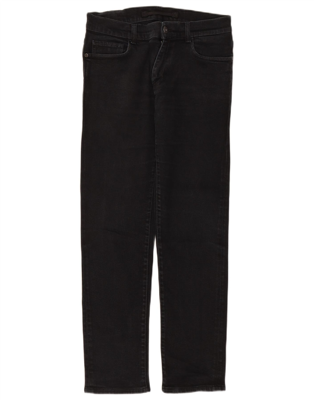 Trussardi Straight Jeans til mænd W34 L30 Sort