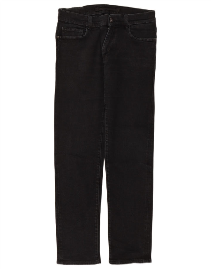 Trussardi Straight Jeans til mænd W34 L30 Sort