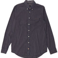 Tommy Hilfiger Herre Slim Fit skjorte Medium Navy Blue Gingham Cotton