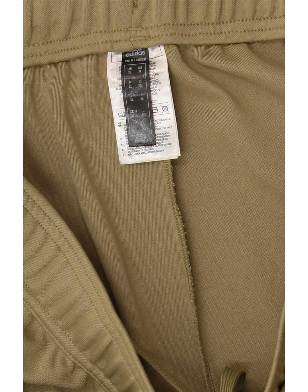 Adidas Aeroready træningsdragt bukser til mænd XL Khaki Polyester