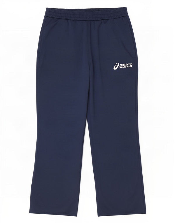 Asics Boys træningsdragt bukser 11-12 år marineblå polyester