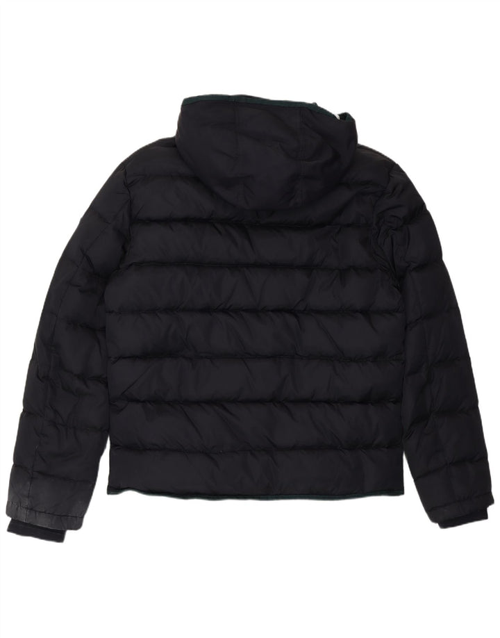Scotch & Soda herre hættepolstret jakke UK 42 XL marineblå polyester