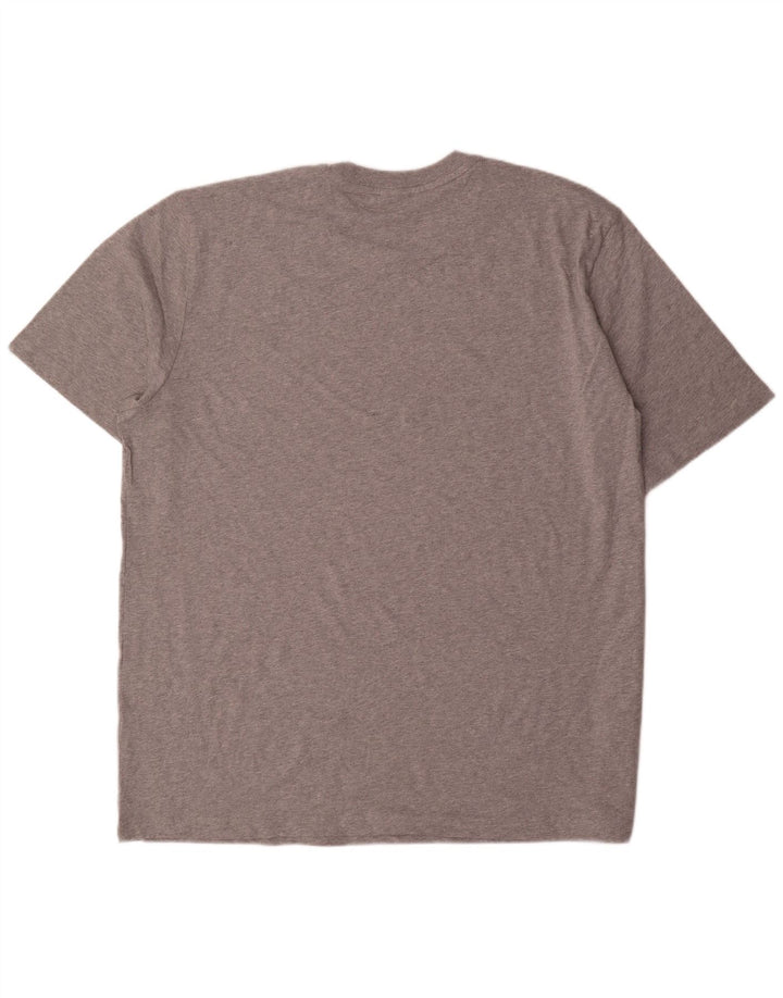 Adidas Herre T-Shirt Top 2XL Grå Bomuld