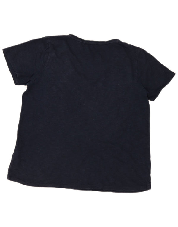 Fat Face Dame Hættetrøje UK 16 Stor Marineblå Bomuld