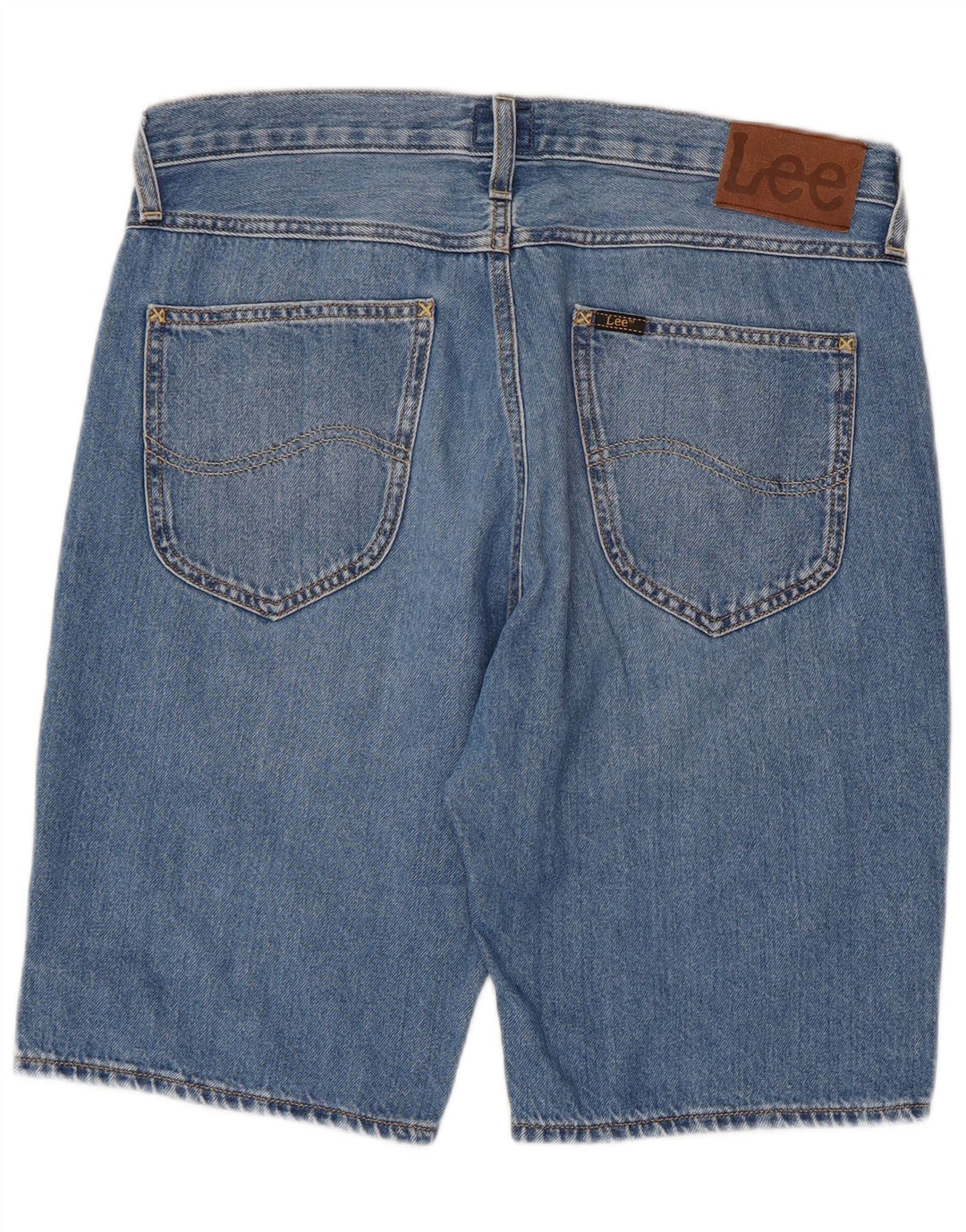 LEE Denim Shorts til mænd W34 Large Blue