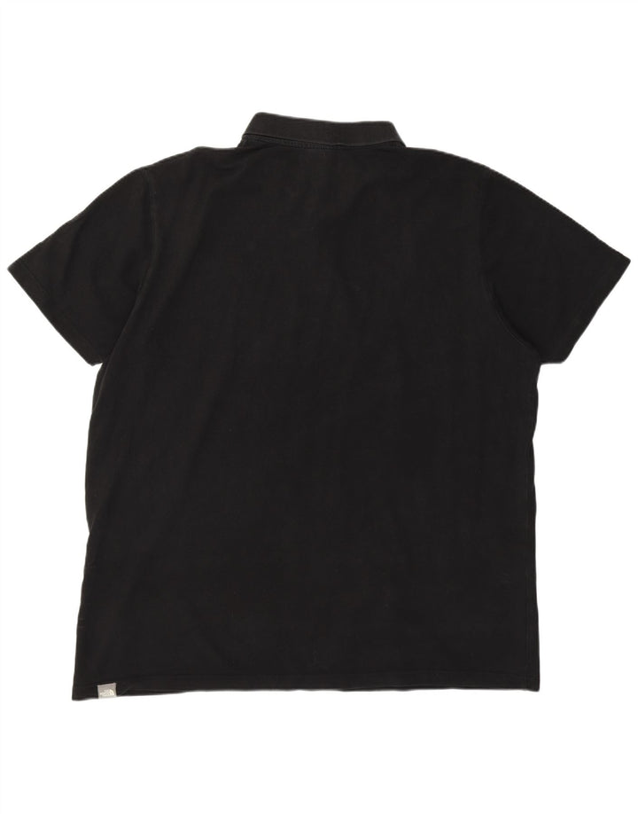 The North Face herre poloshirt 2XL sort bomuld
