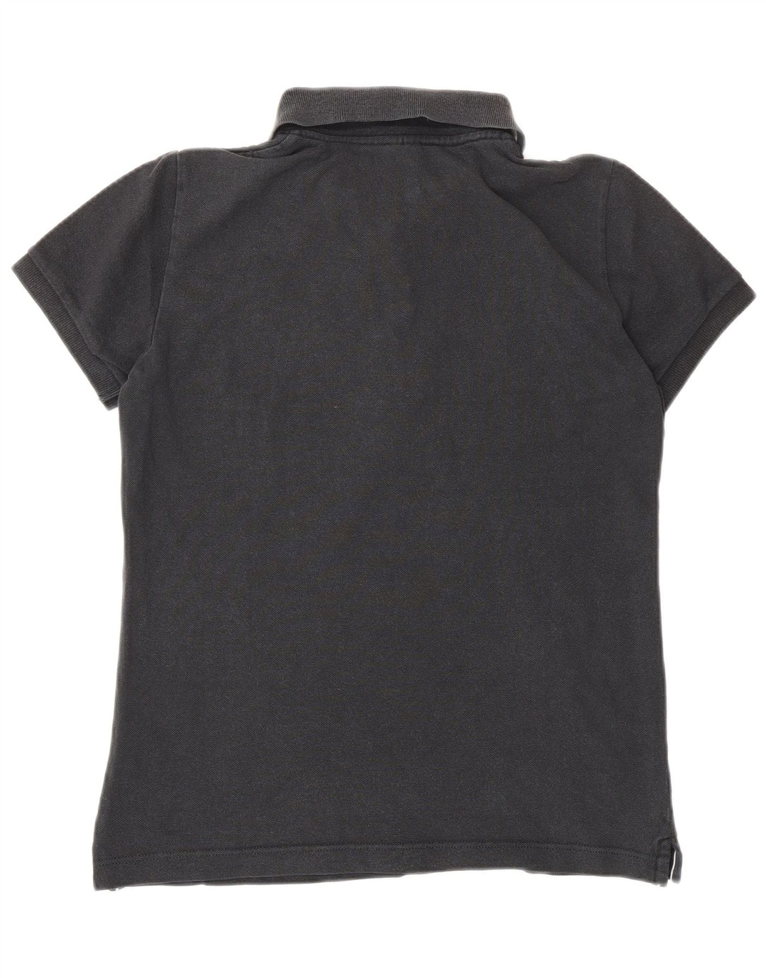 MARINA YACHTING Dame Polo Shirt UK 14 Stor Sort Bomuld