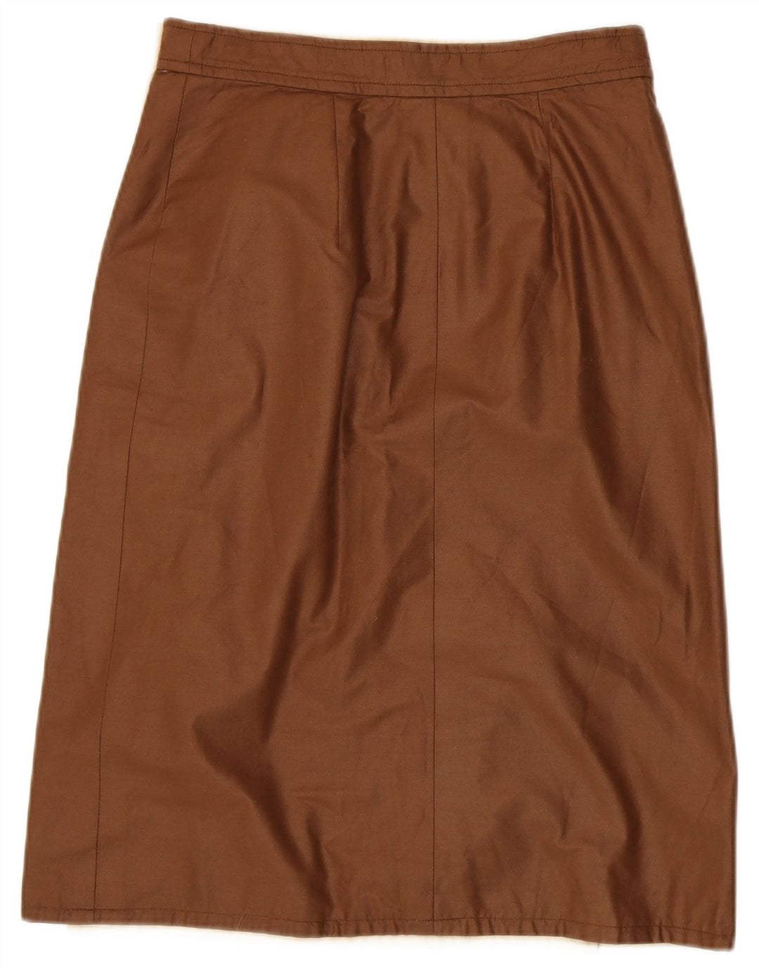 Vintage vendbar nederdel til kvinder W30 Medium Brown