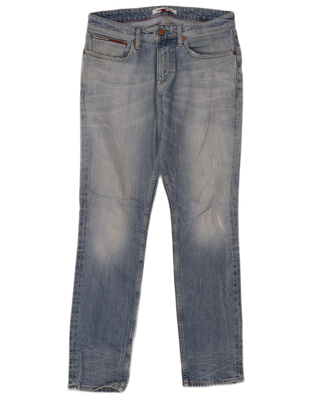 Tommy Hilfiger Dame Slim Jeans W30 L32 Blå