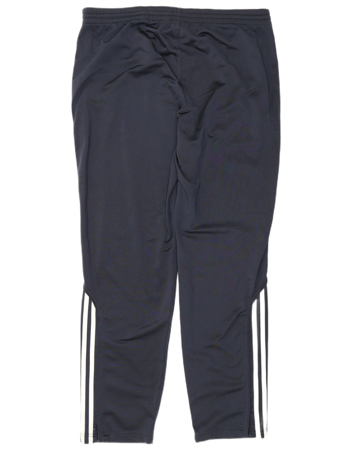 Adidas Træningsdragtsbukser til mænd UK 40/42 Medium Navy Blue Polyester