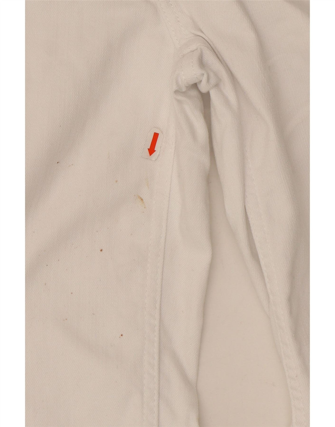 Zara Dame Straight Jeans EU 36 XS W26 L29 Hvid
