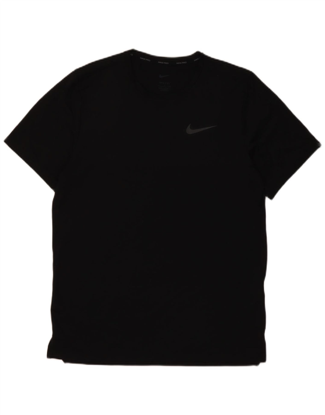 Nike herre Dri Fit T-shirt top lille sort polyester