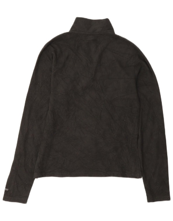 The North Face Dame Loose Fit Fleece Jumper med lynlås-hals UK 6 XS Grå