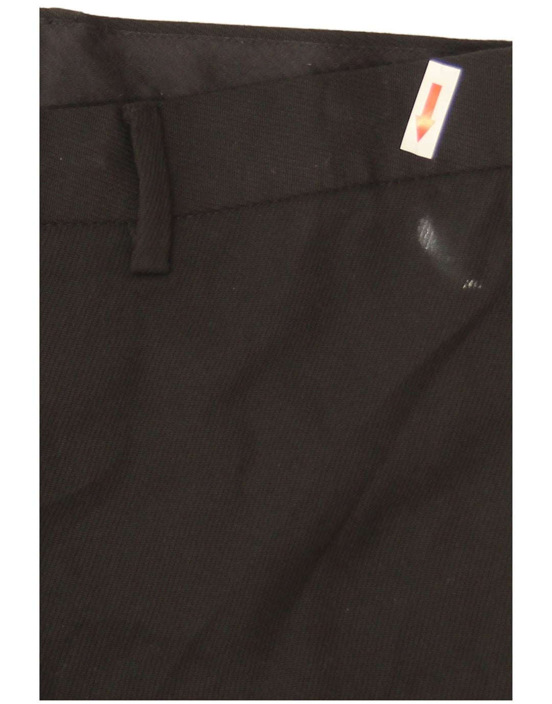 Marks & Spencer Lige Chinobukser til kvinder W32 L31 Sort polyester