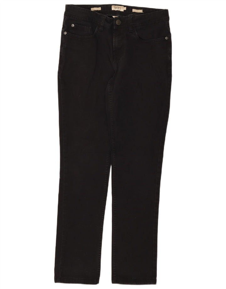 Dacks Slim Fit Straight Jeans til mænd IT 46 Small W30 L30 Sort Bomuld